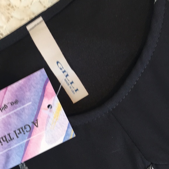 NWT Gilli Maxi Checked Dress / Jumper w/Side Slit - Picture 11 of 16